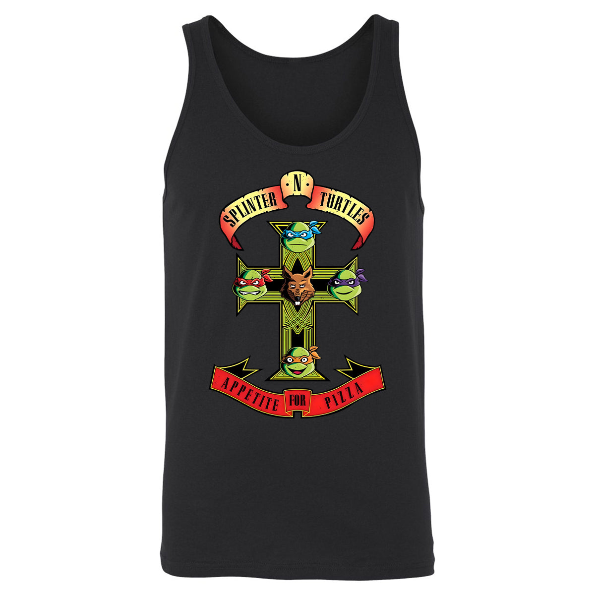 Unisex Jersey Tank - EDZQ4ETP - Black - 1