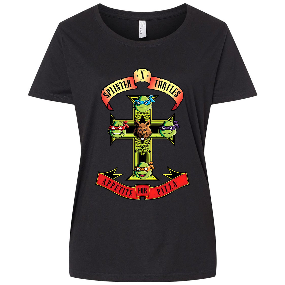 Ladies Curvy Jersey - L2WFK5S3 - Blended Black - 1