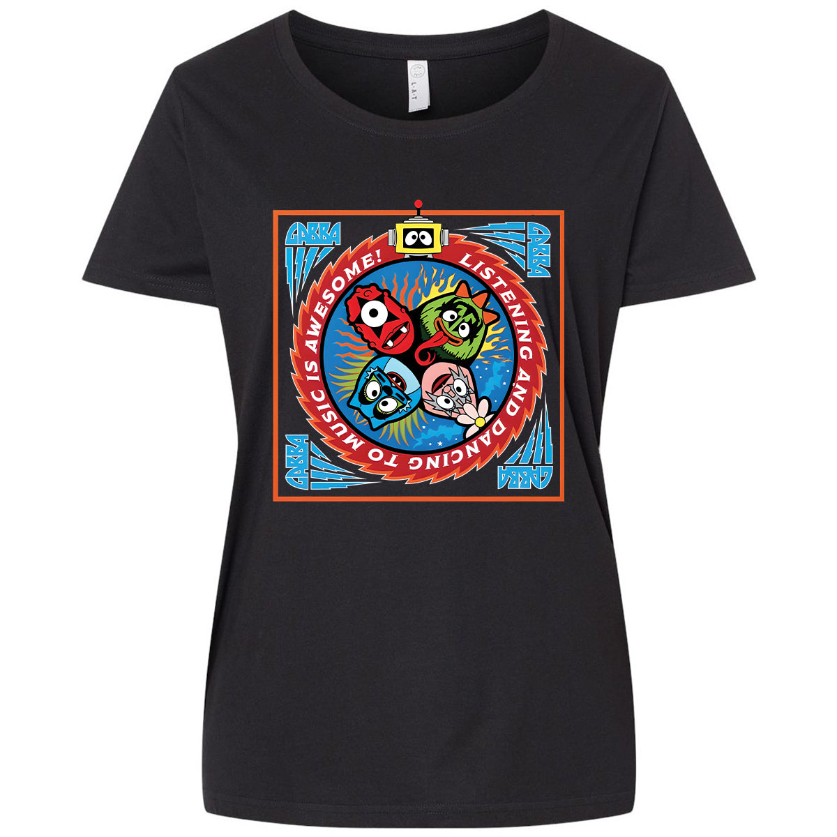 Listening and Dancing Yo Gabba Gabba! - Blended Black - 1