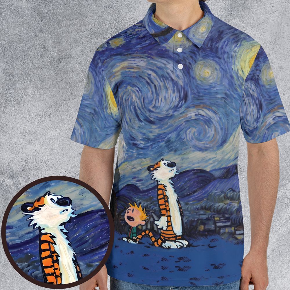 Calvin and Hobbes and Van Gogh - Men - 1