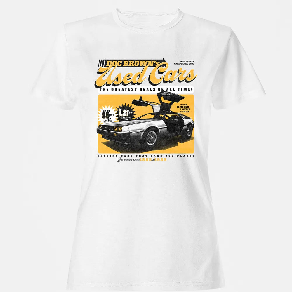 Doc Brownâ€™s Used Cars Women's T-shirt