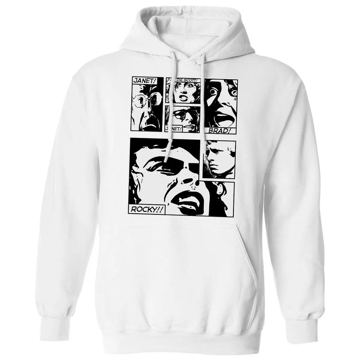 Janet! Brad! Rocky! Classic Unisex Hoodie