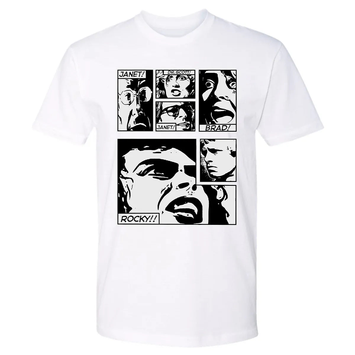Janet! Brad! Rocky! Premium Unisex T-shirt
