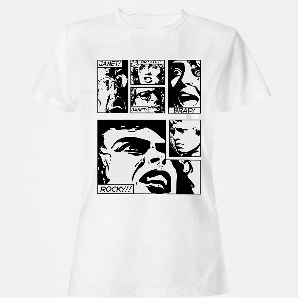 Janet! Brad! Rocky! Women's T-shirt