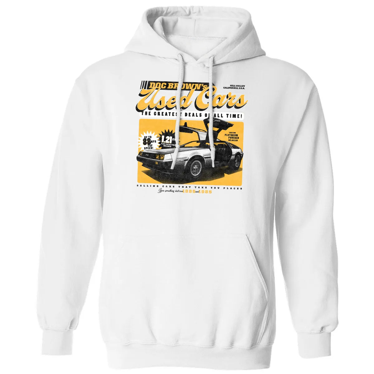 Doc Brownâ€™s Used Cars Classic Unisex Hoodie
