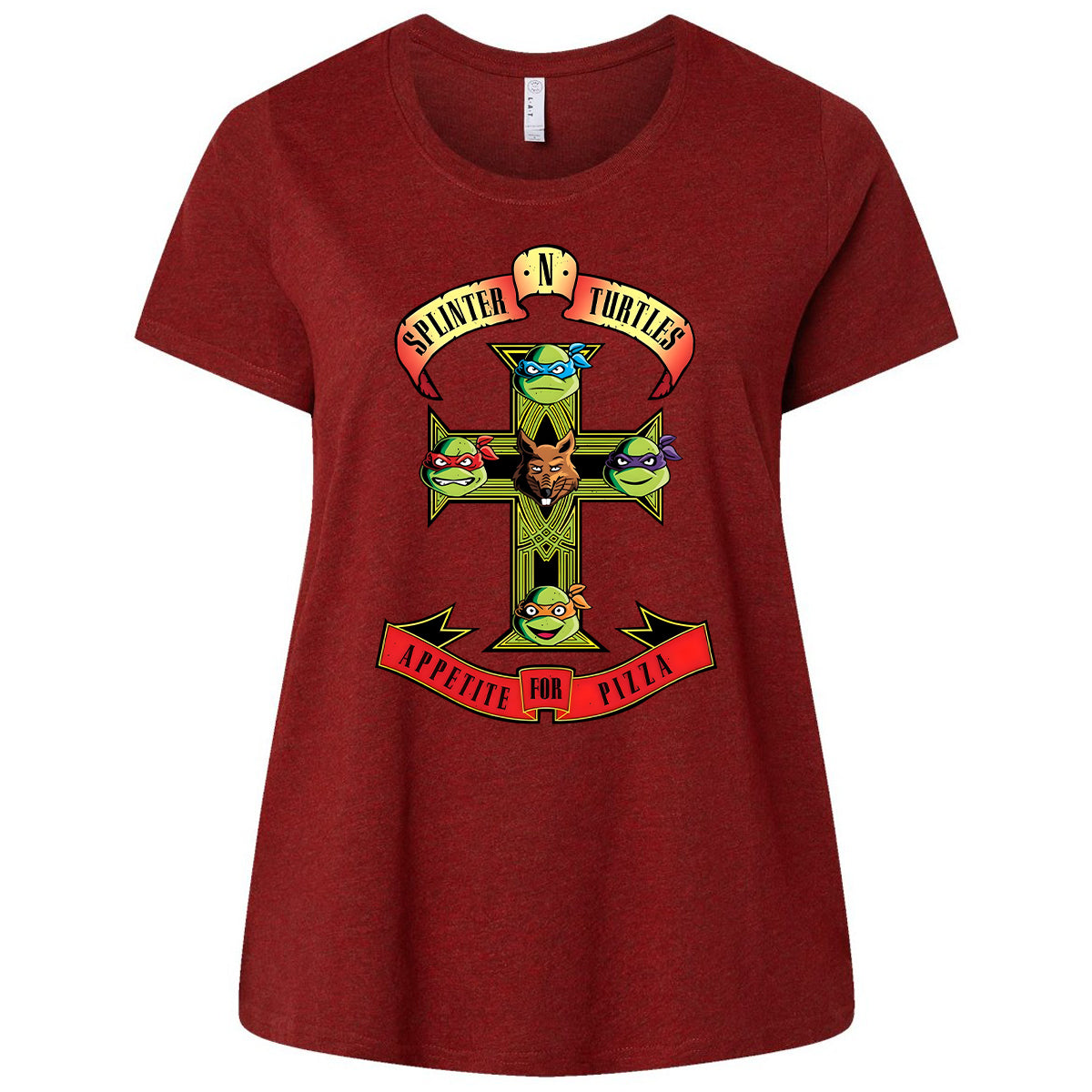 Ladies Curvy Jersey - L2WFK5S3 - Cardinal - 10