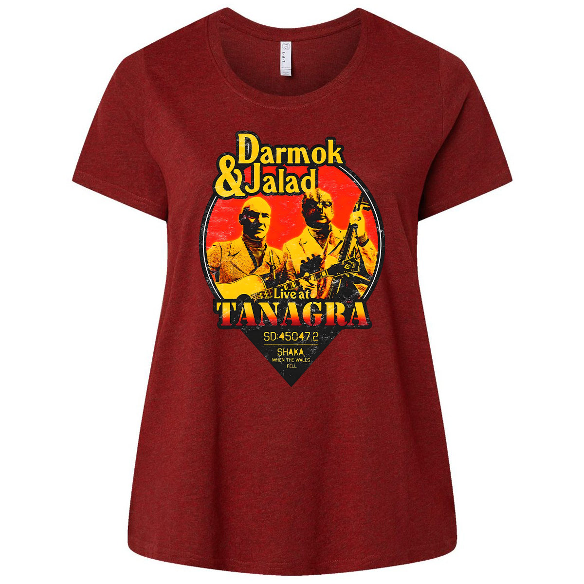 Ladies Curvy Jersey - NQRRS8WZ - Cardinal - 10