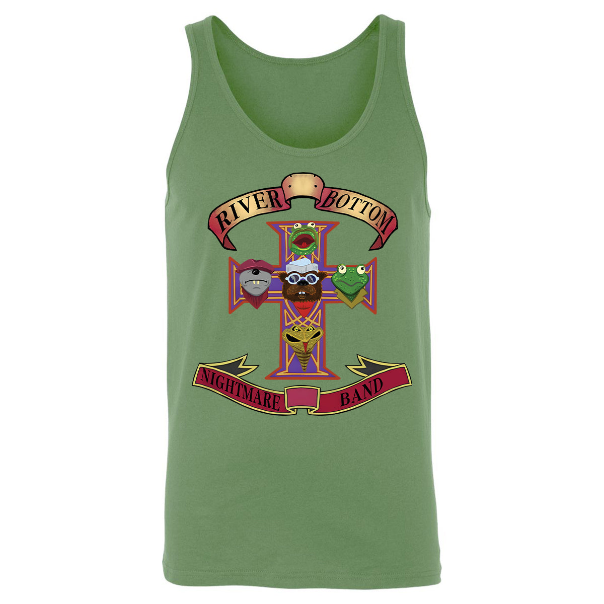 Unisex Jersey Tank - Black - THANGFIXED (Copy) - Leaf - 10