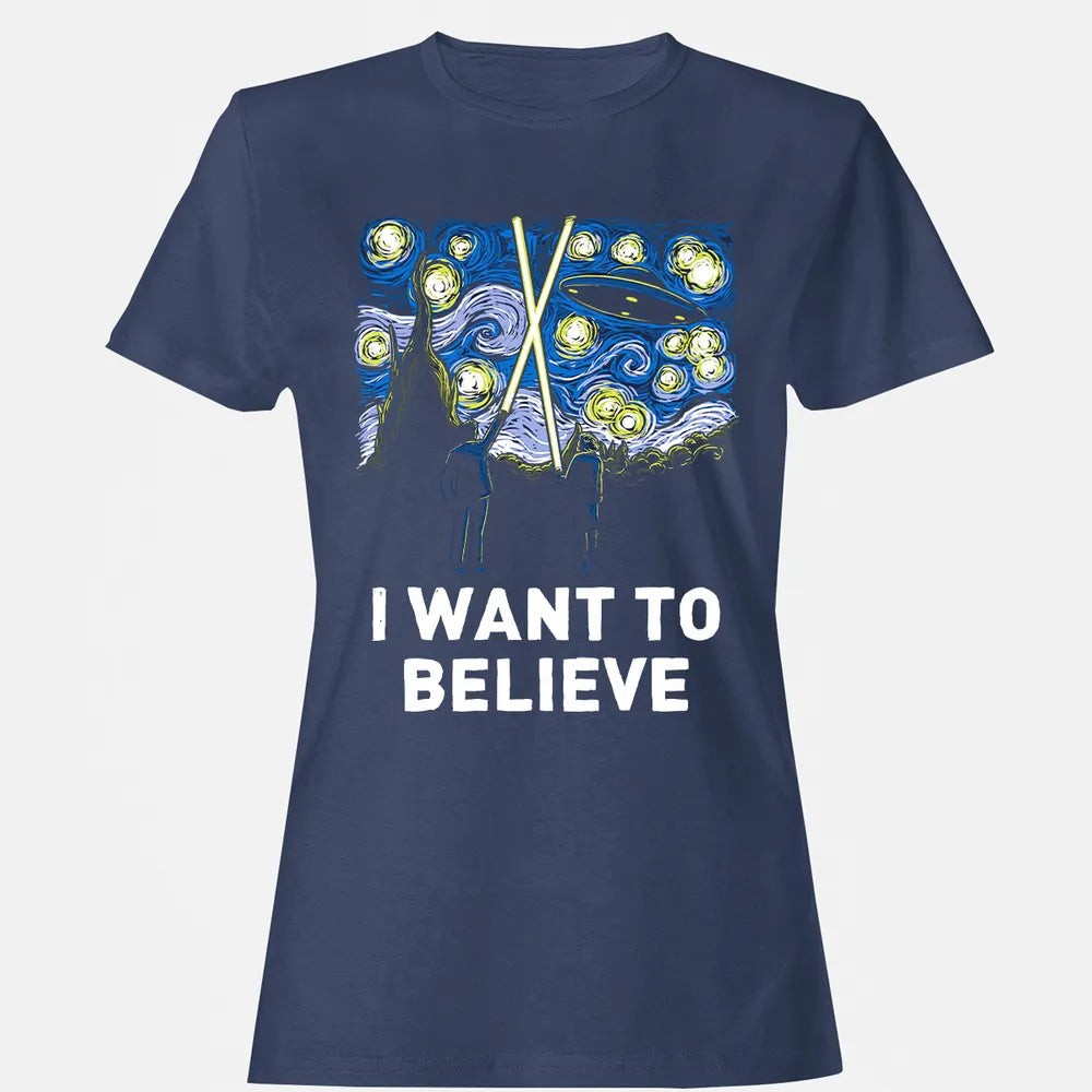 I Want To Believe Women's T-shirt