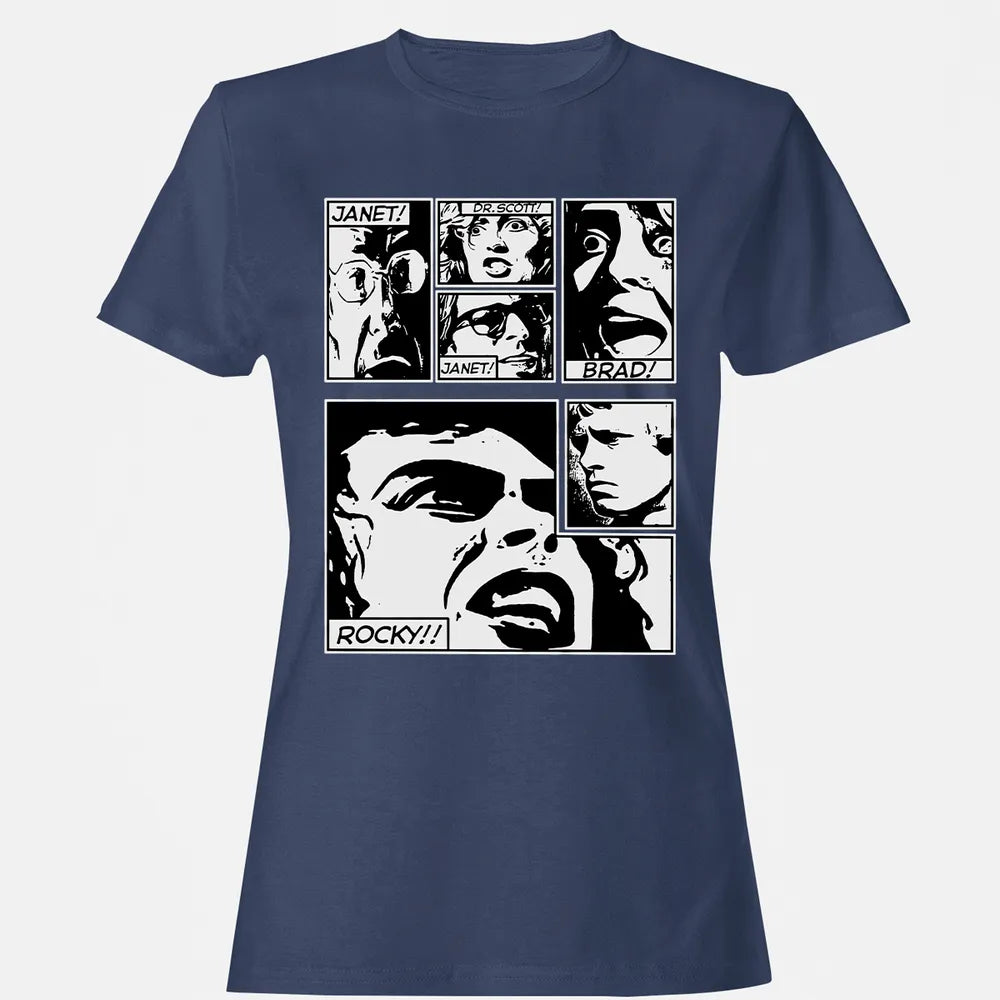 Janet! Brad! Rocky! Women's T-shirt