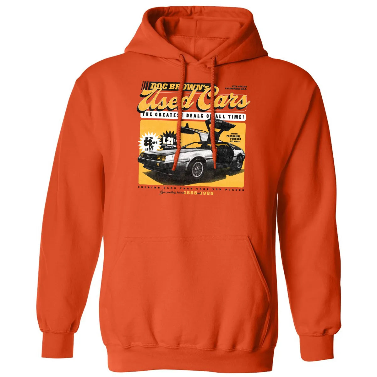 Doc Brownâ€™s Used Cars Classic Unisex Hoodie