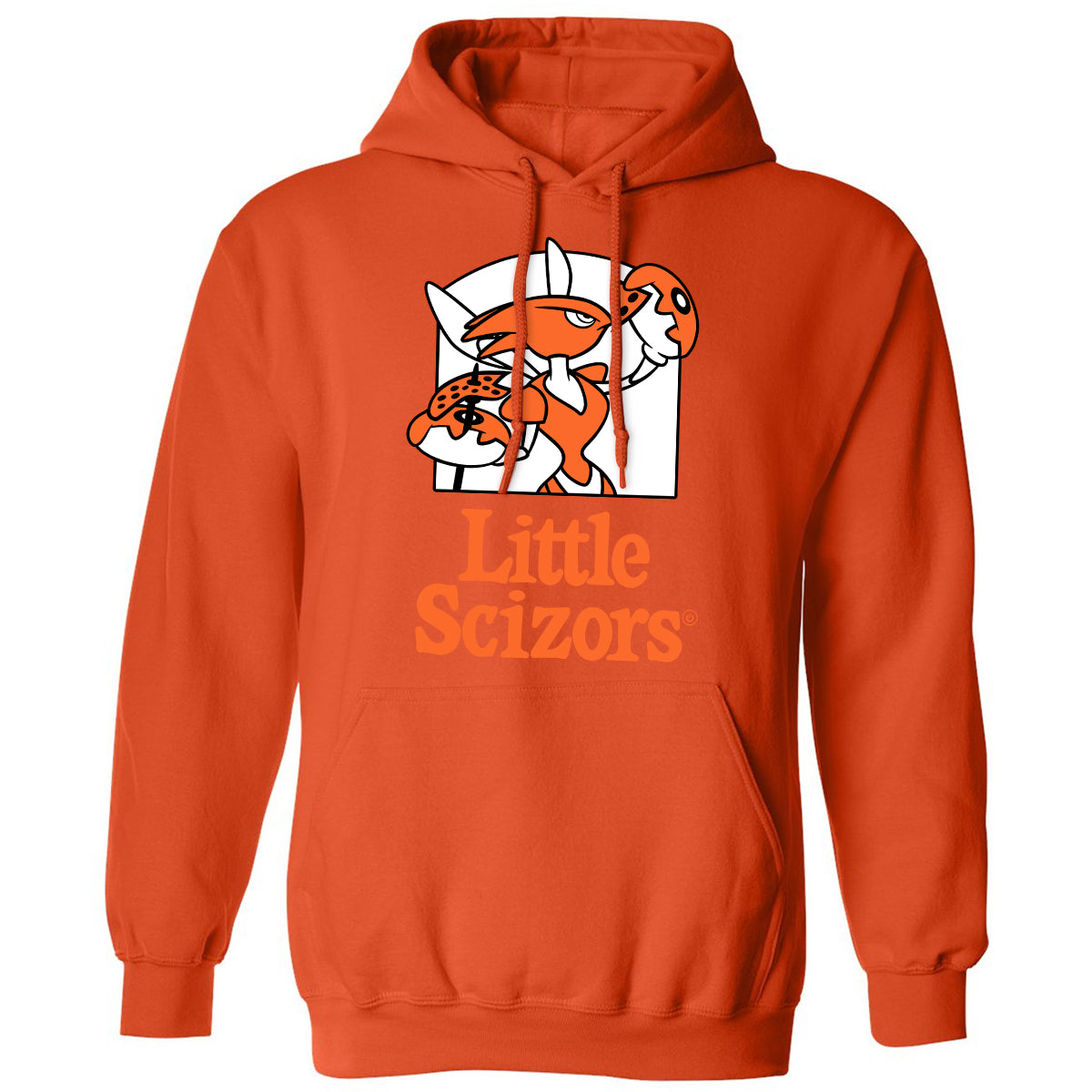 Classic Unisex Hoodie - V9T9J5BC - Orange - 10
