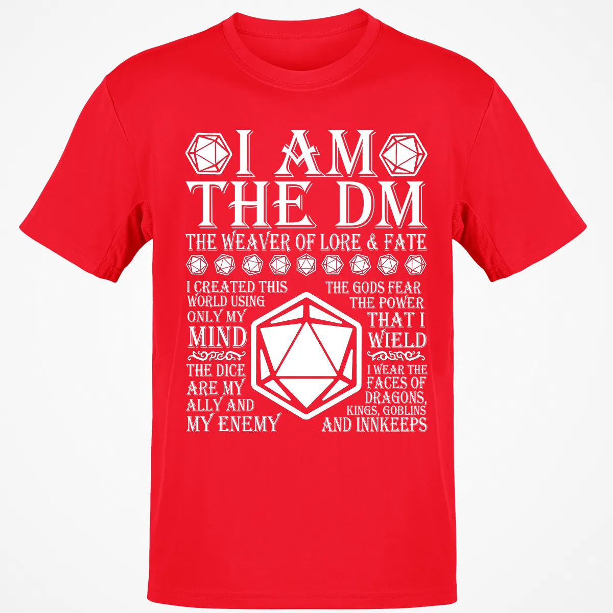 I Am The DM The Weaver Of Lore And Fate Classic Unisex T-Shirt