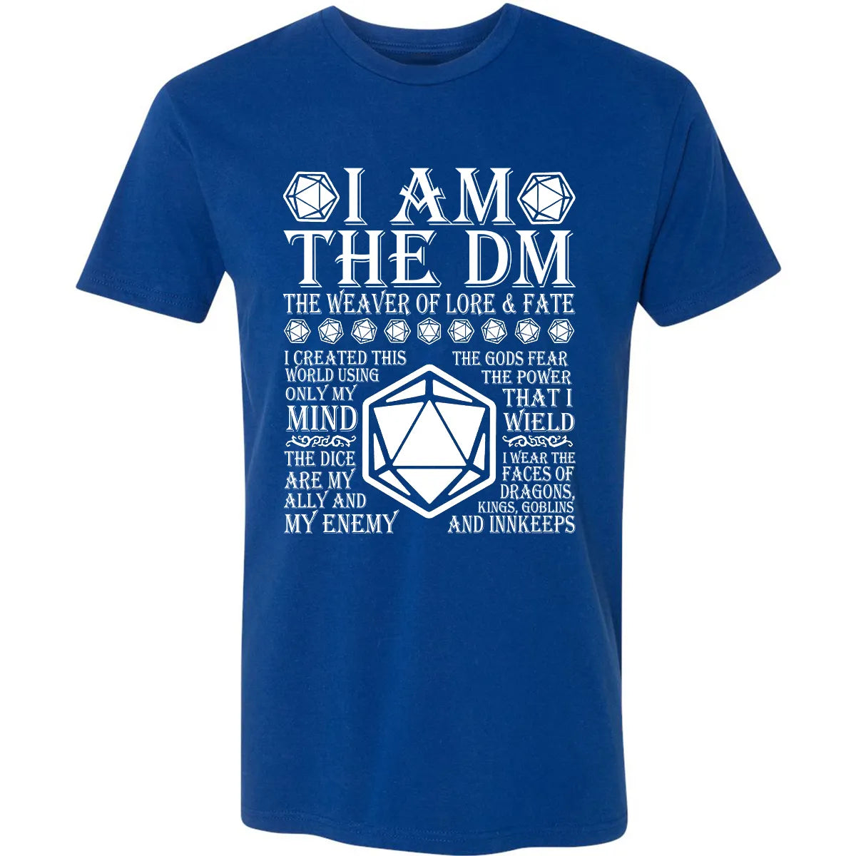 I Am The DM The Weaver Of Lore And Fate Premium Unisex T-shirt