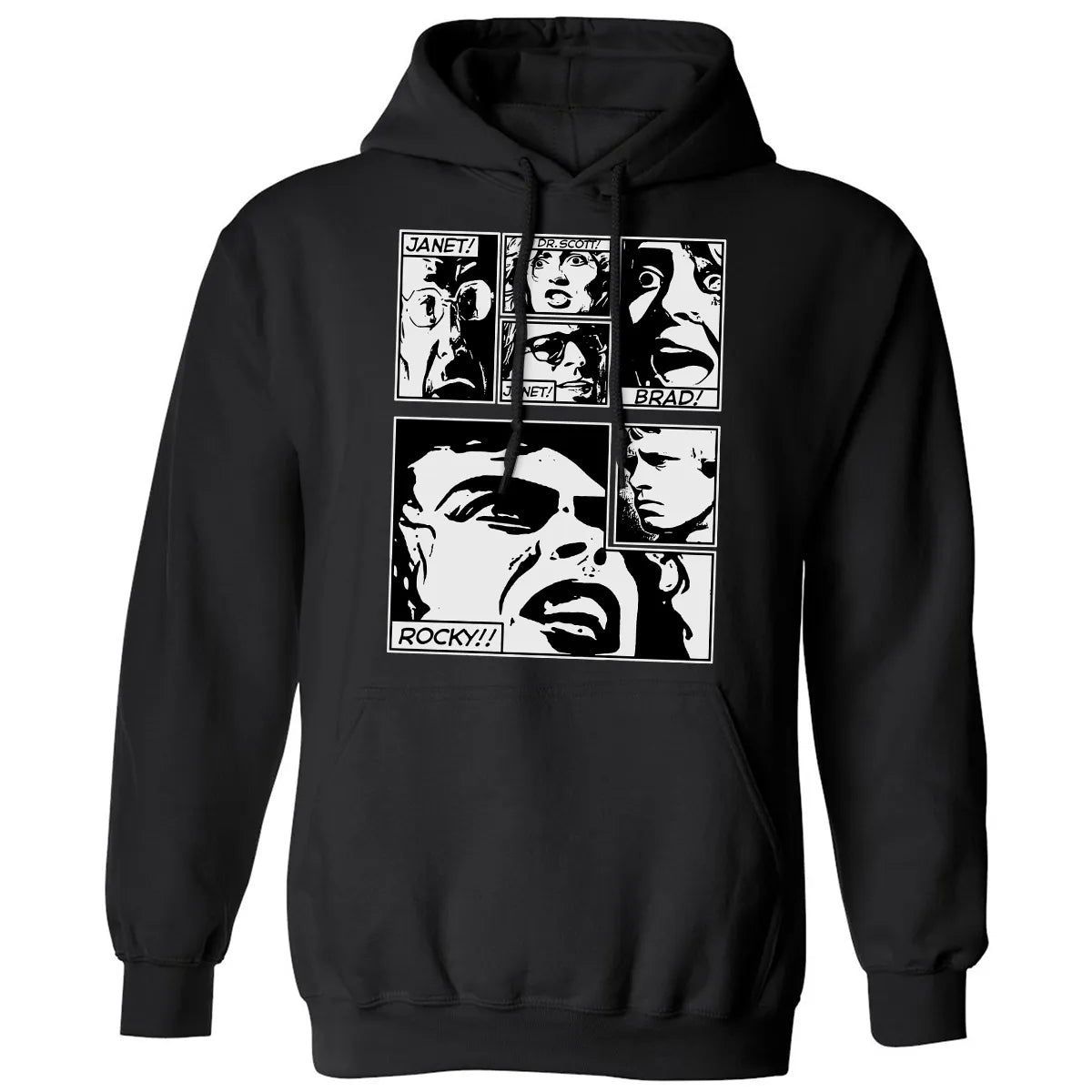 Janet! Brad! Rocky! Classic Unisex Hoodie
