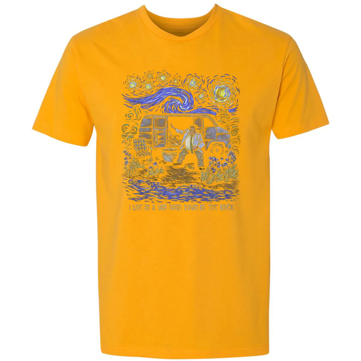 Live In A Van Gogh Premium Unisex T-shirt