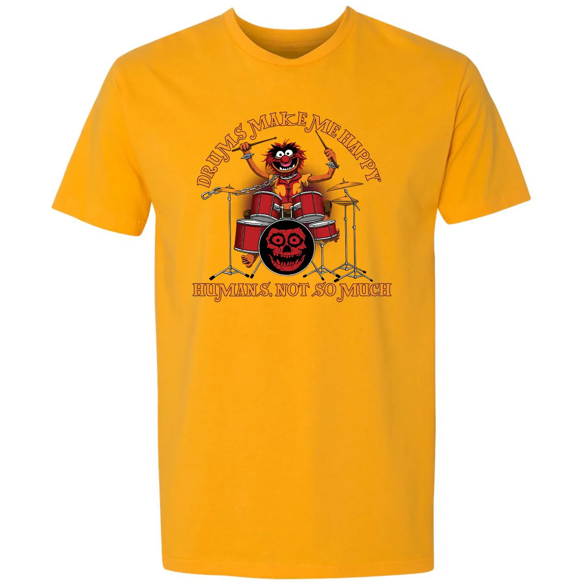 Drums Make Me Happy Premium Unisex T-shirt