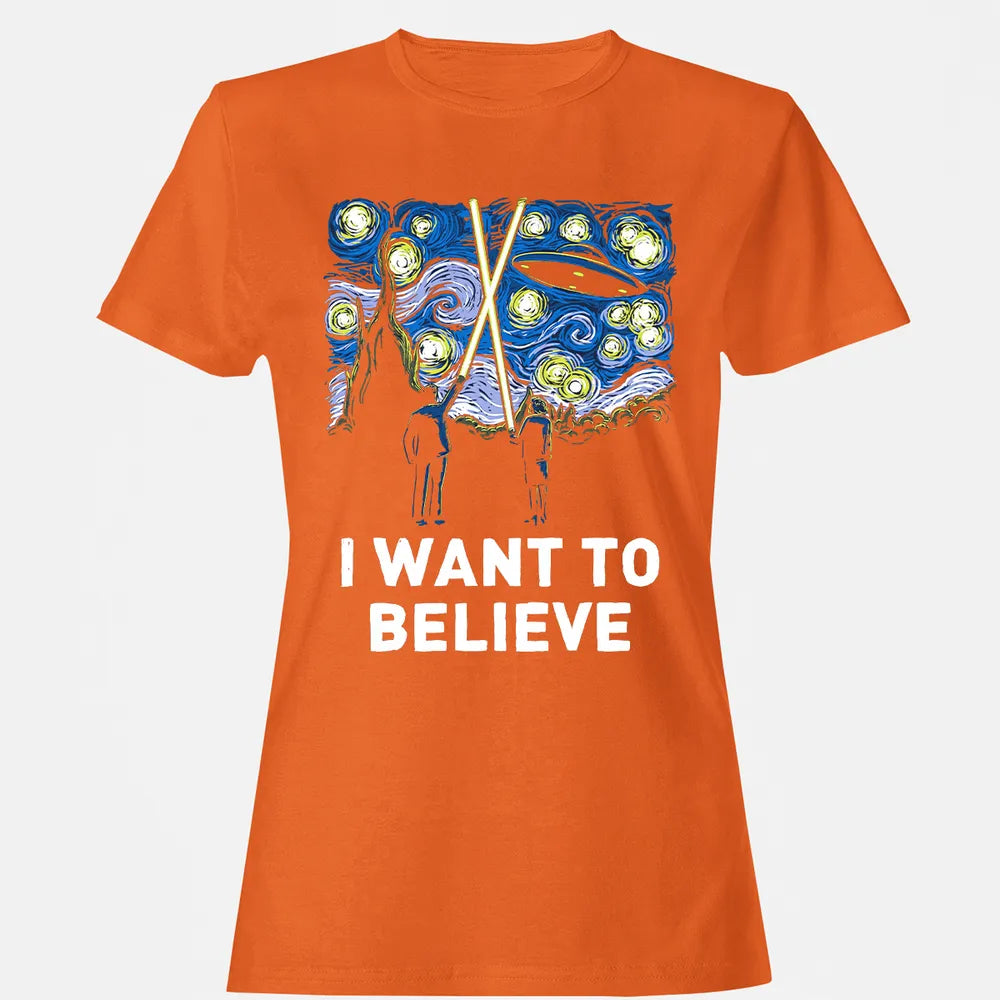 I Want To Believe Women's T-shirt
