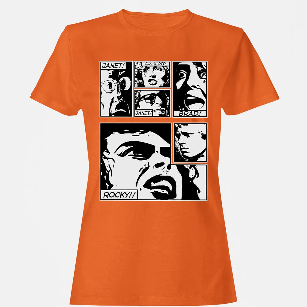 Janet! Brad! Rocky! Women's T-shirt