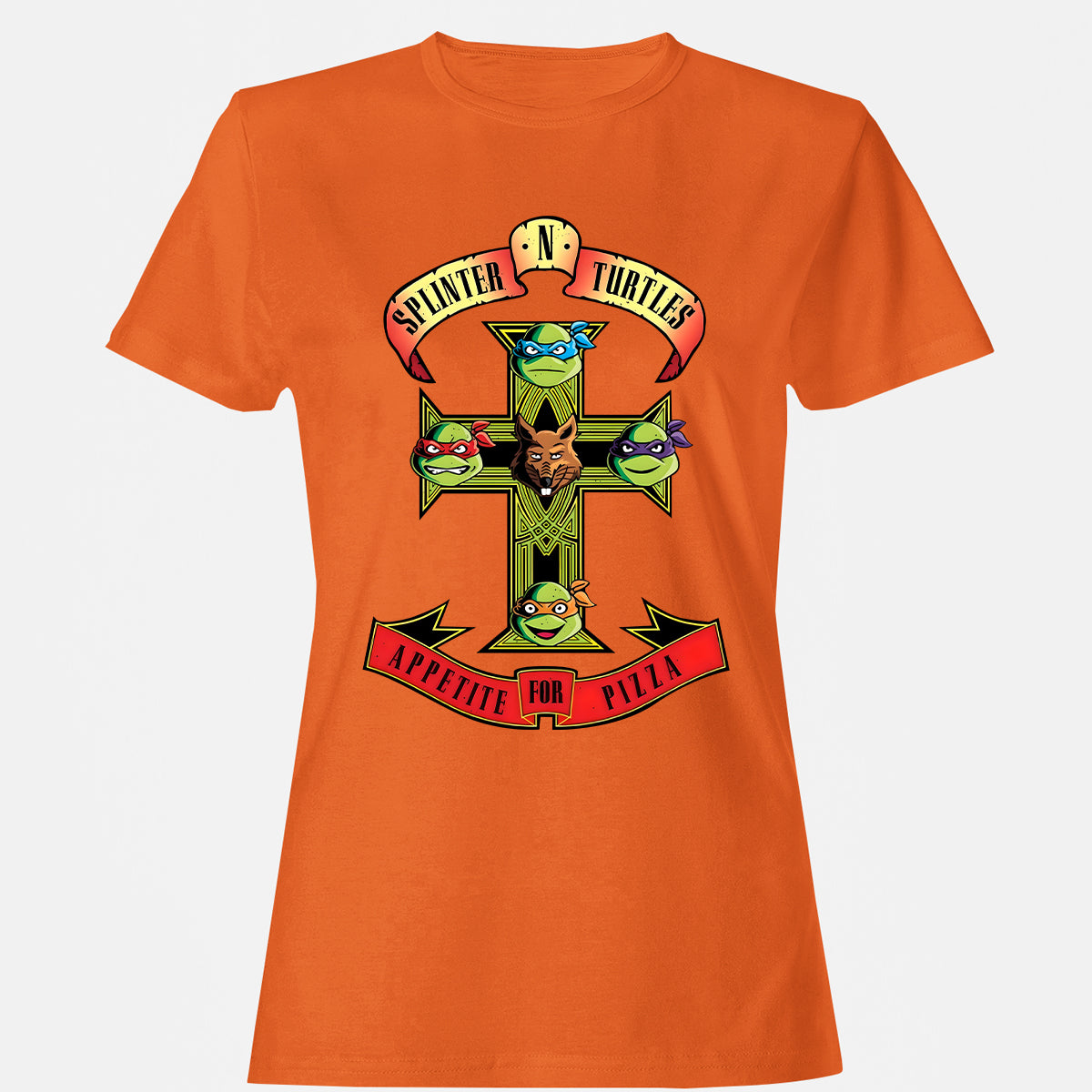 Women's T-shirt - S9M7MJ91 - Orange - 11
