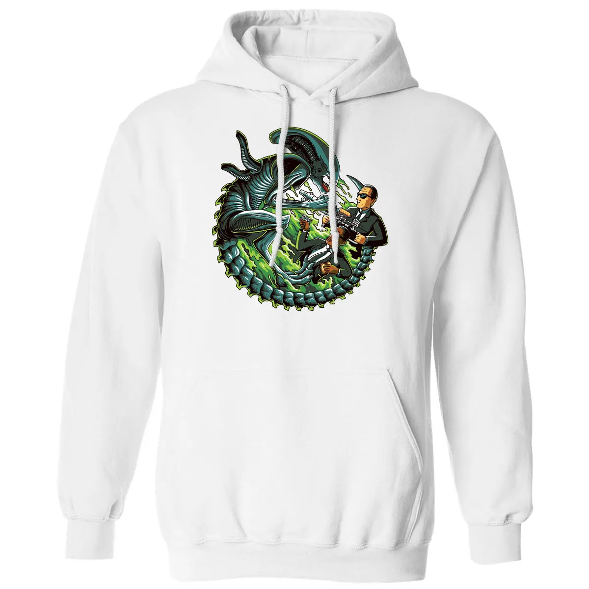 Men vs Alien Classic Unisex Hoodie