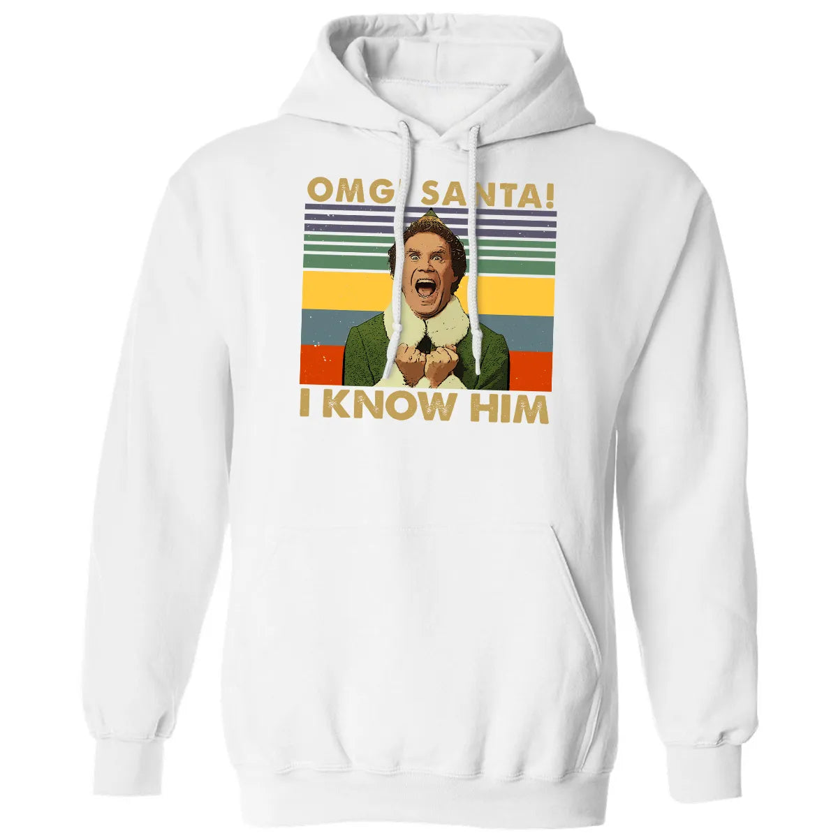 OMG Santa I Know Him Classic Unisex Hoodie