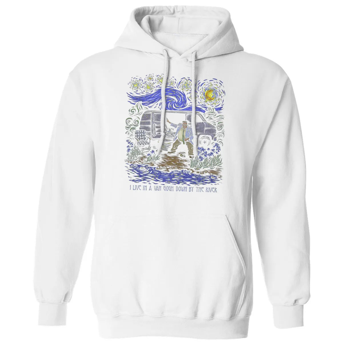 Live In A Van Gogh Classic Unisex Hoodie