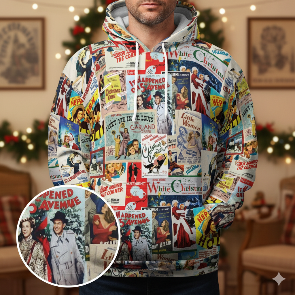 All-over Print Hoodie - 7D779KJE