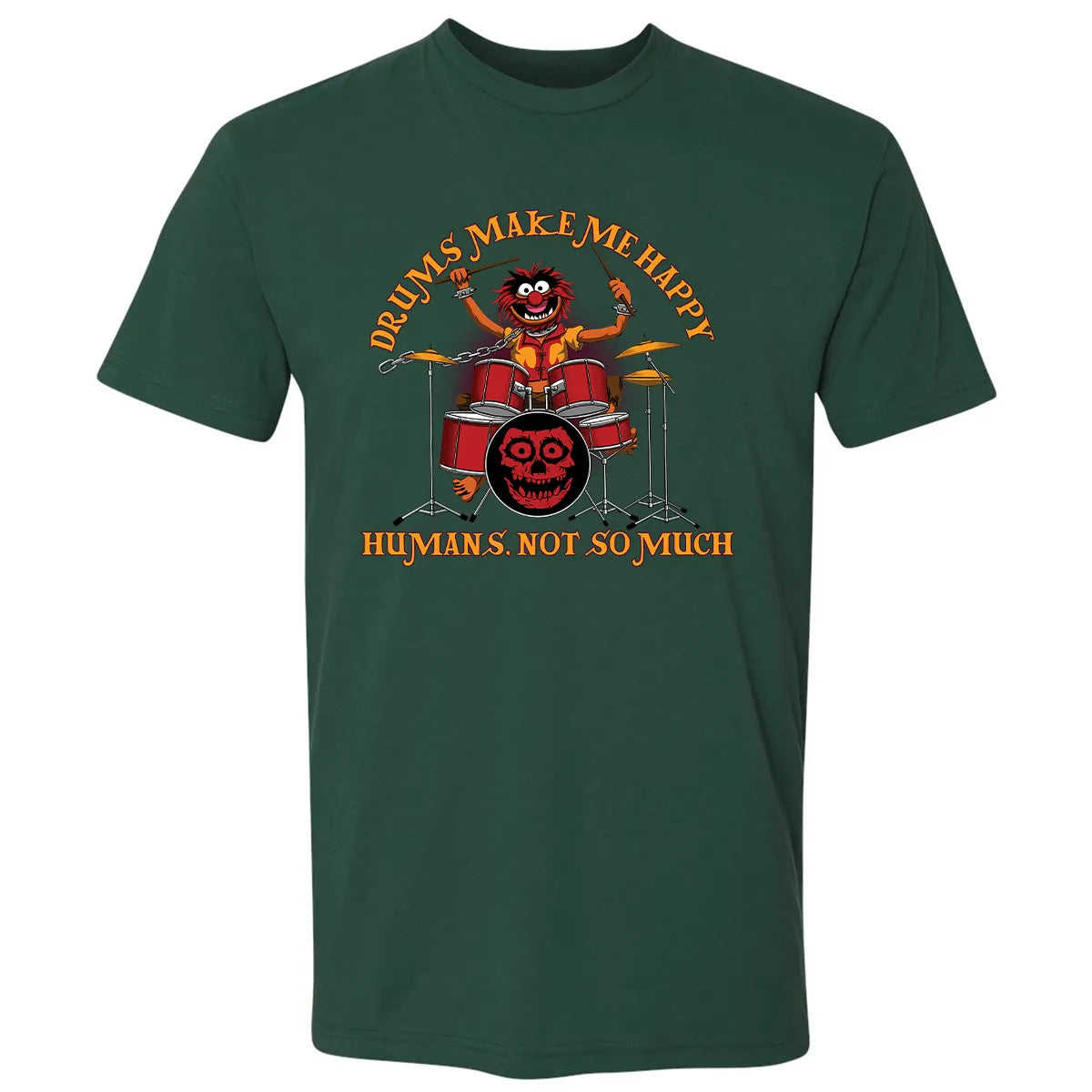 Drums Make Me Happy Premium Unisex T-shirt