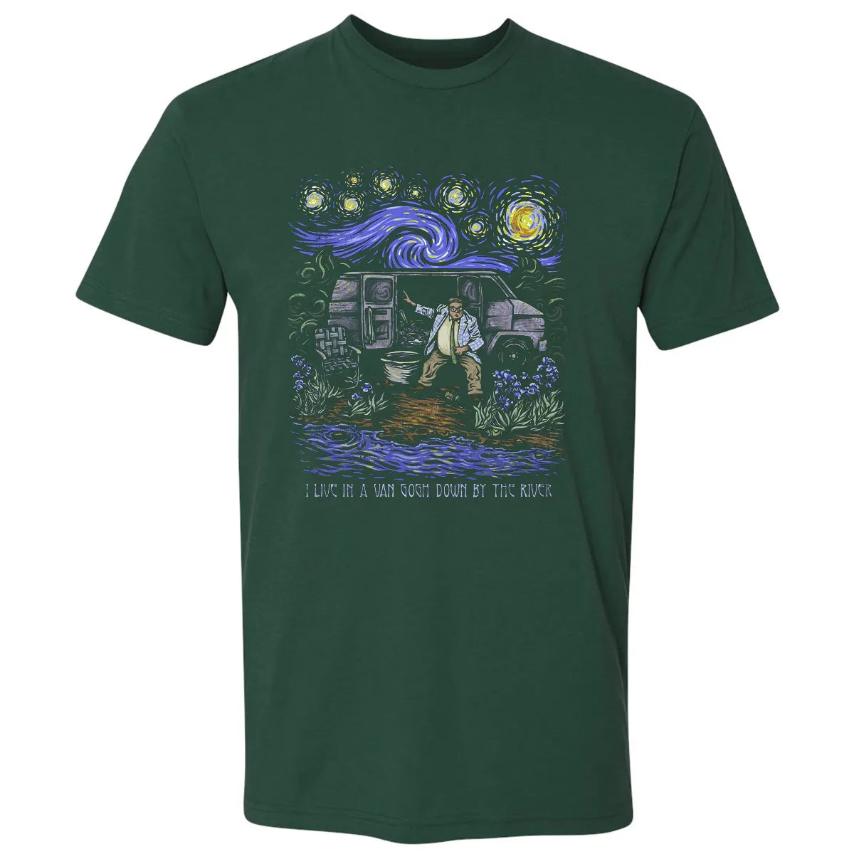 Live In A Van Gogh Premium Unisex T-shirt