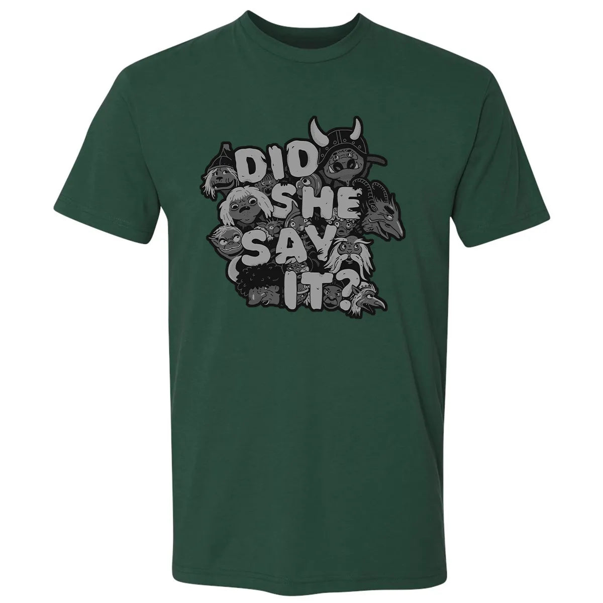 Did She Say It Premium Unisex T-shirt