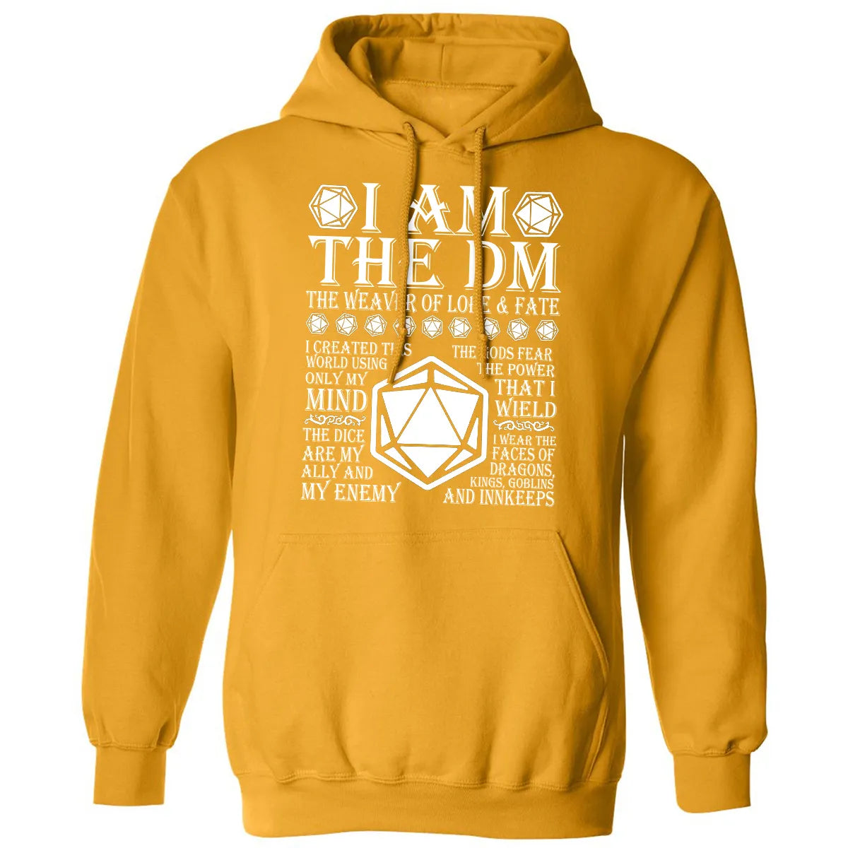 I Am The DM The Weaver Of Lore And Fate Classic Unisex Hoodie