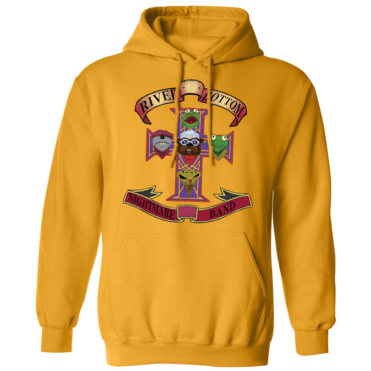 Classic Unisex Hoodie - Black - THANGFIXED (Copy) - Gold - 12