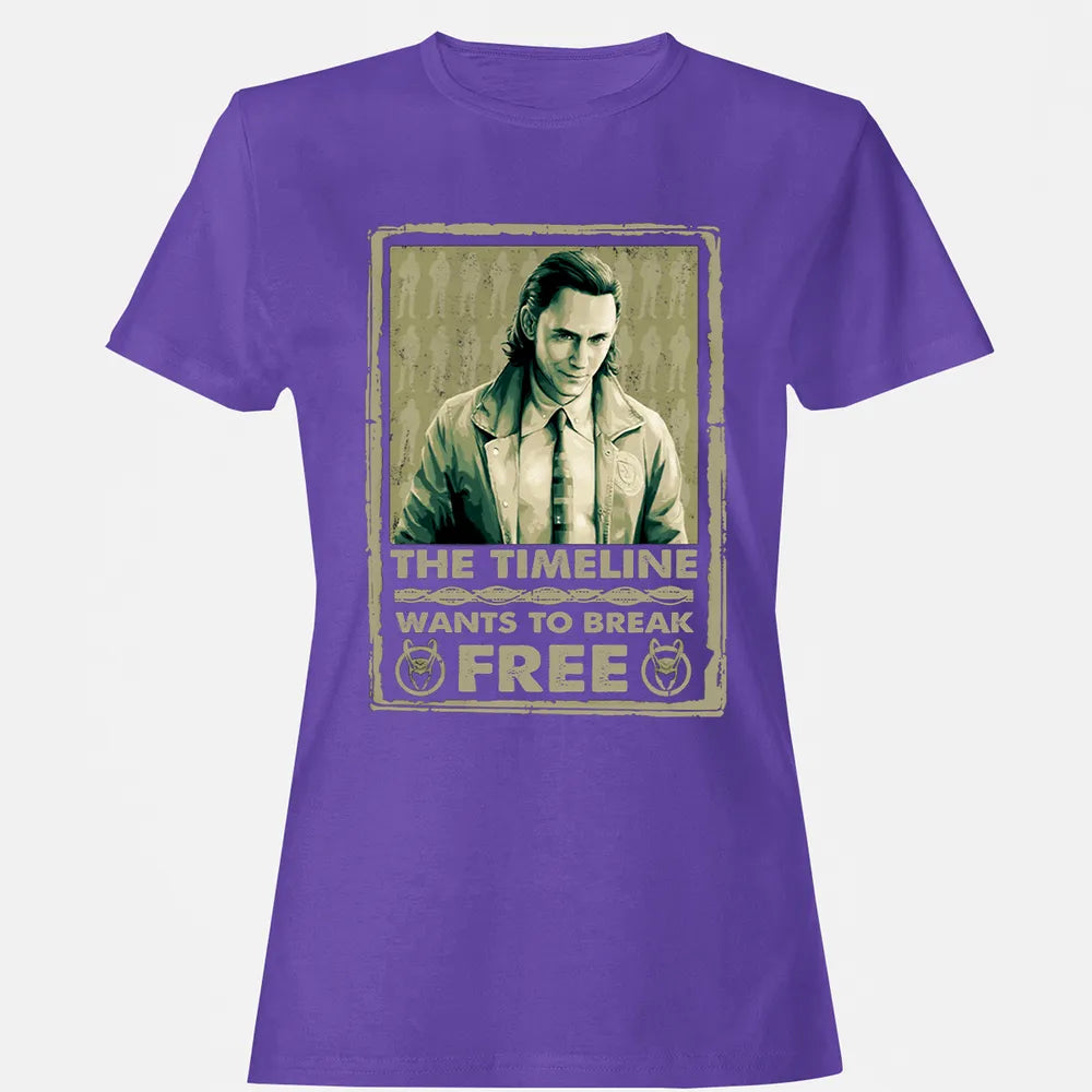 Women's T-shirt - T9K6UPBJ