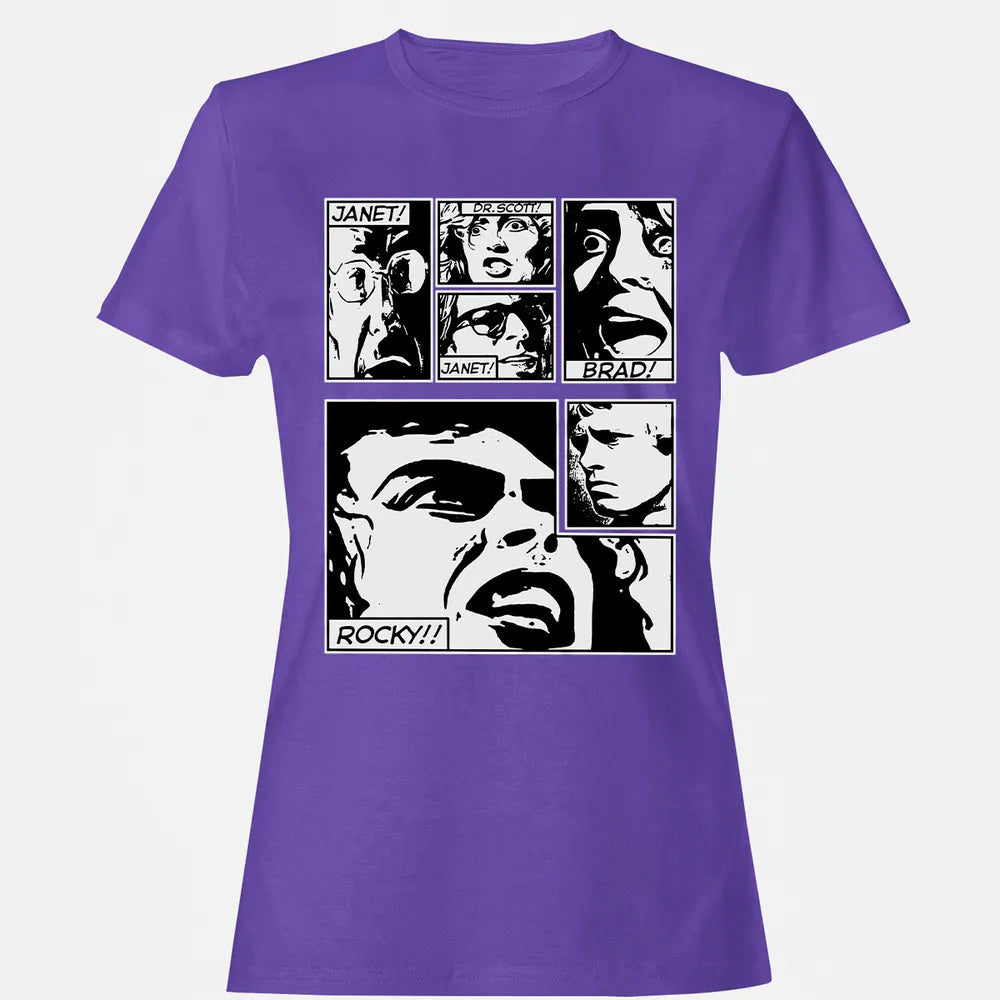 Janet! Brad! Rocky! Women's T-shirt