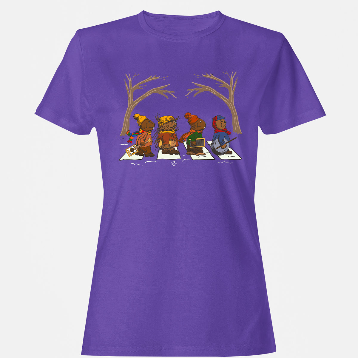 Women's T-shirt - 4PAANAEH - Purple - 12