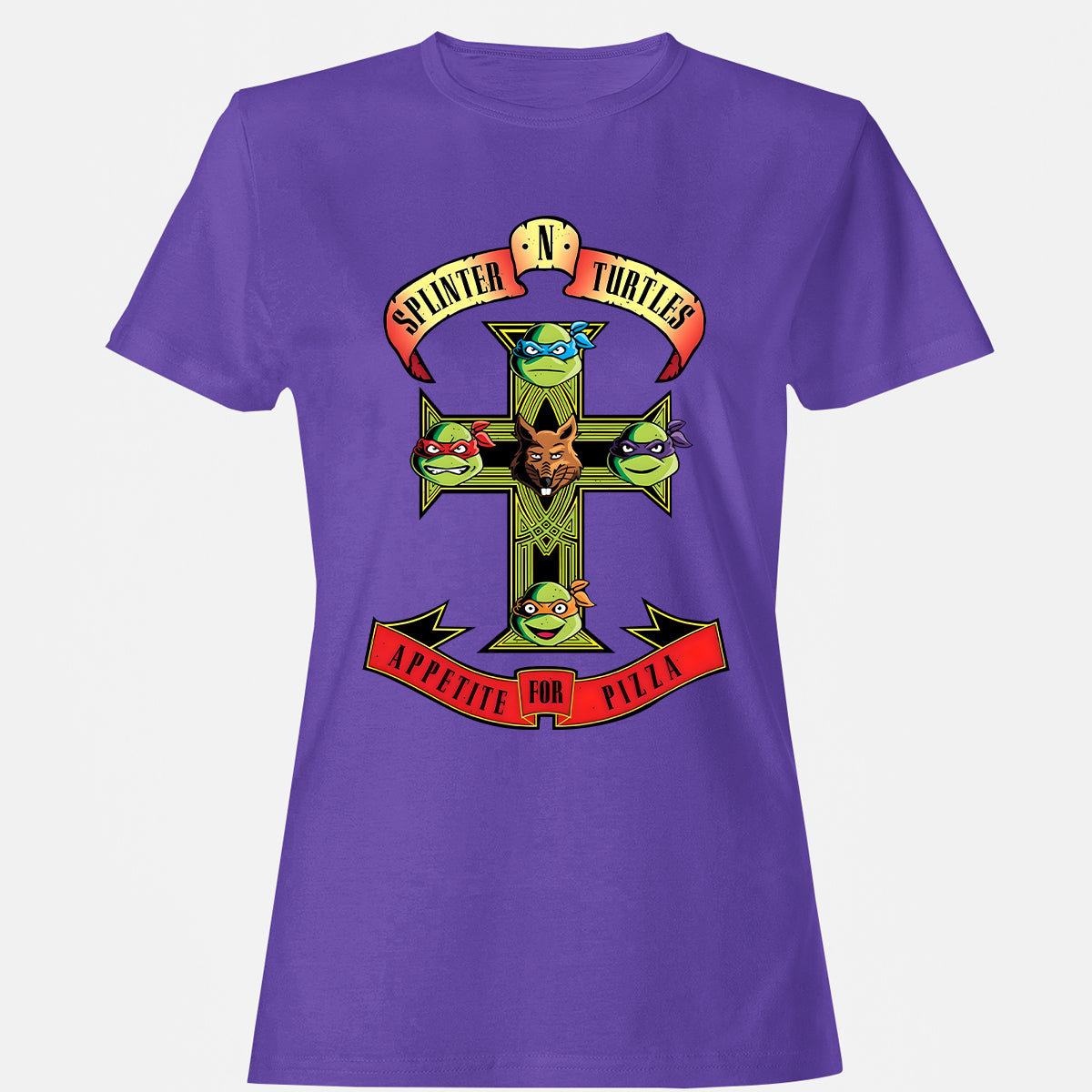 Women's T-shirt - S9M7MJ91 - Purple - 12