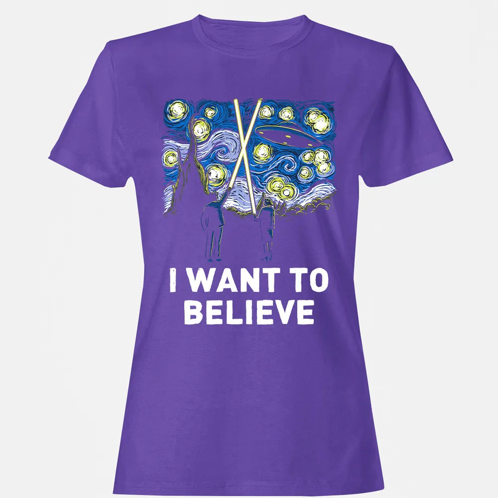 I Want To Believe Women's T-shirt