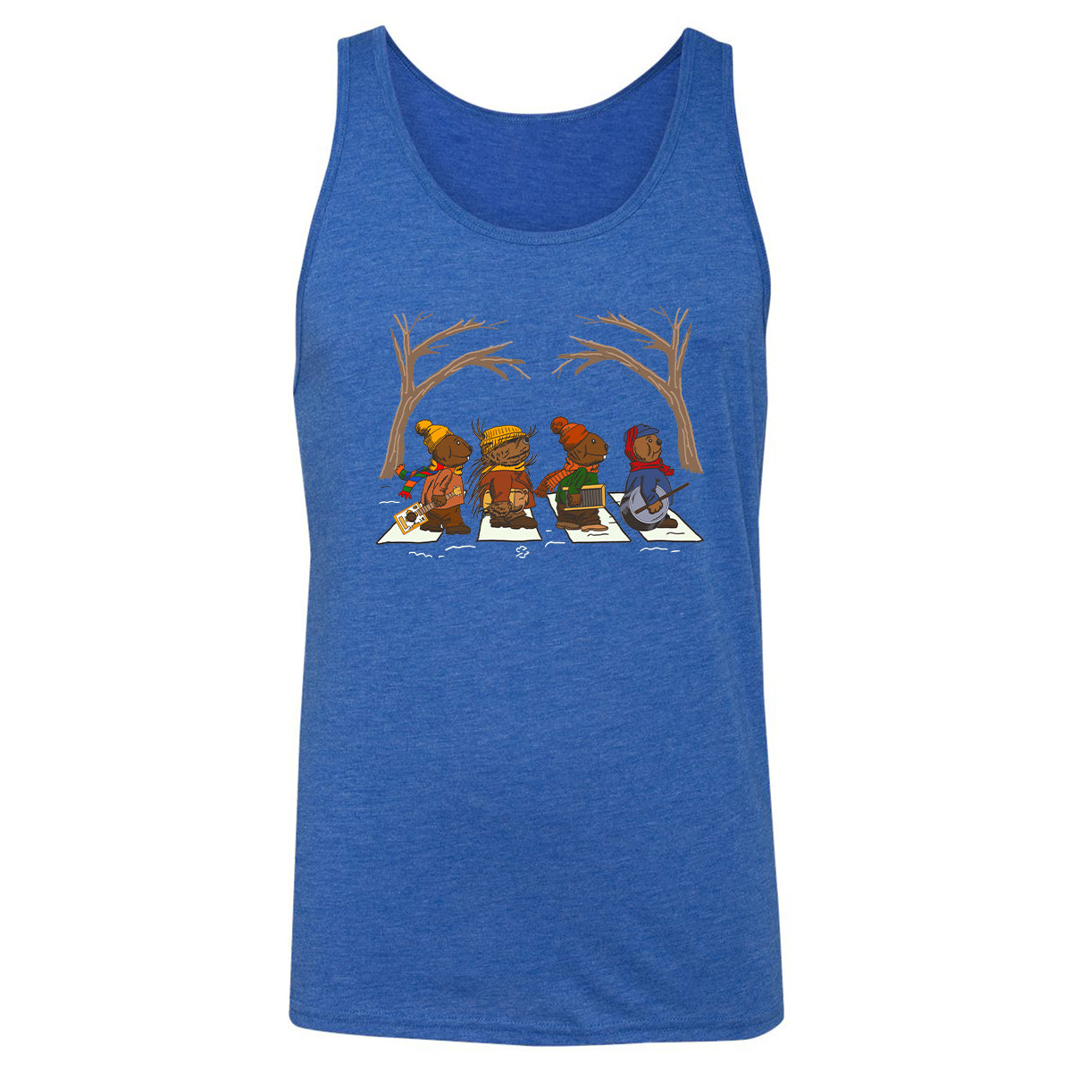 Unisex Jersey Tank - PZ1LPNSA - True Royal Triblend - 12