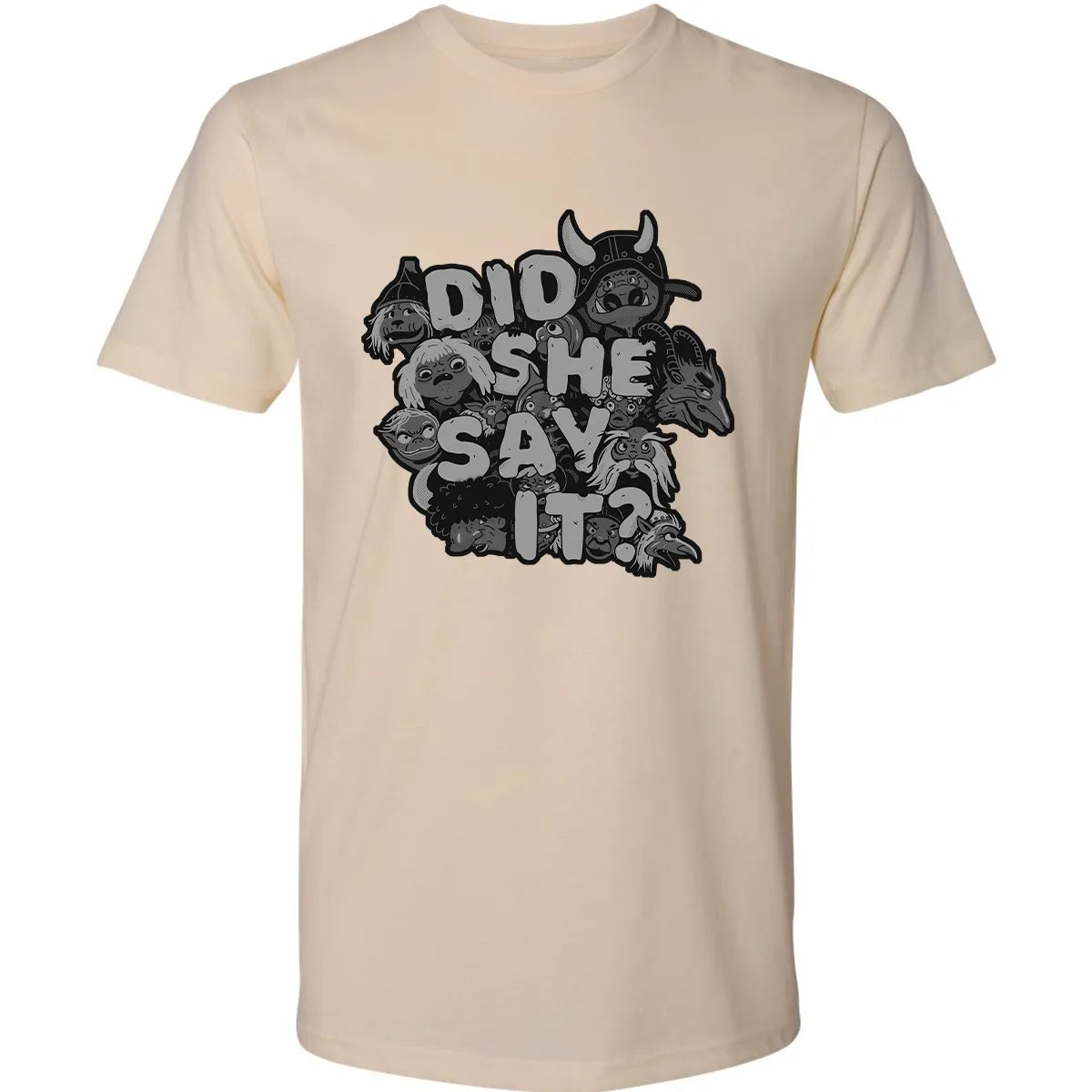 Did She Say It Premium Unisex T-shirt