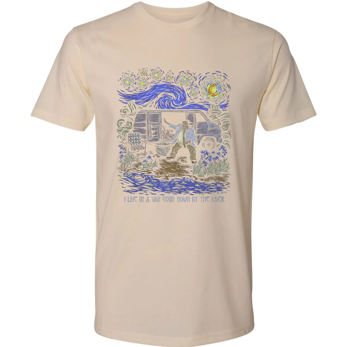 Live In A Van Gogh Premium Unisex T-shirt