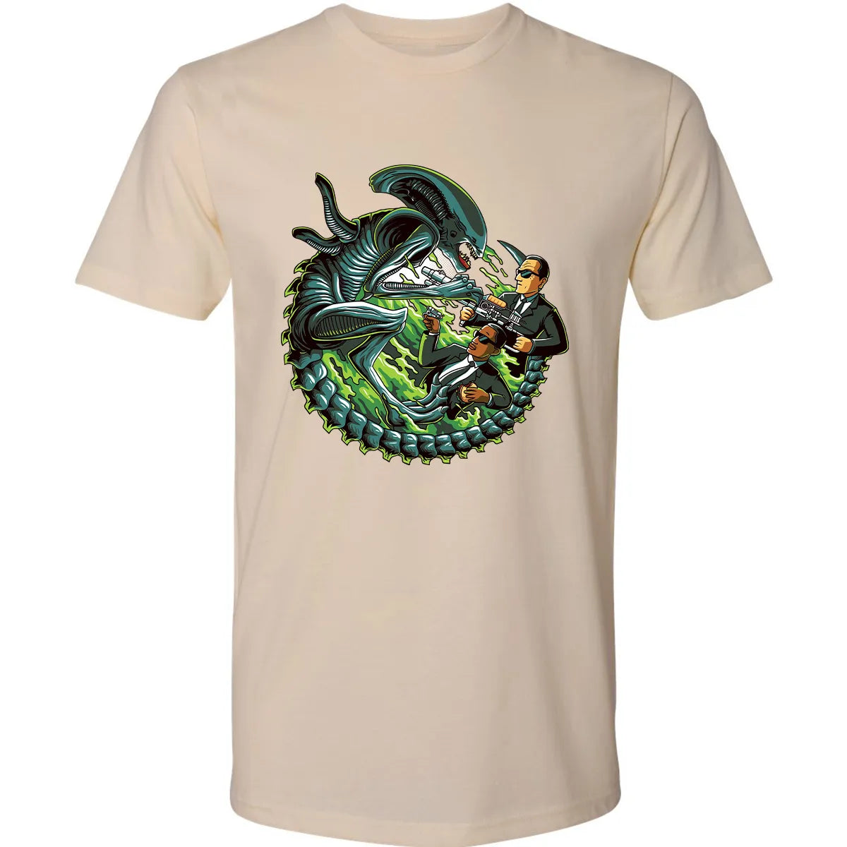 Men vs Alien Premium Unisex T-shirt