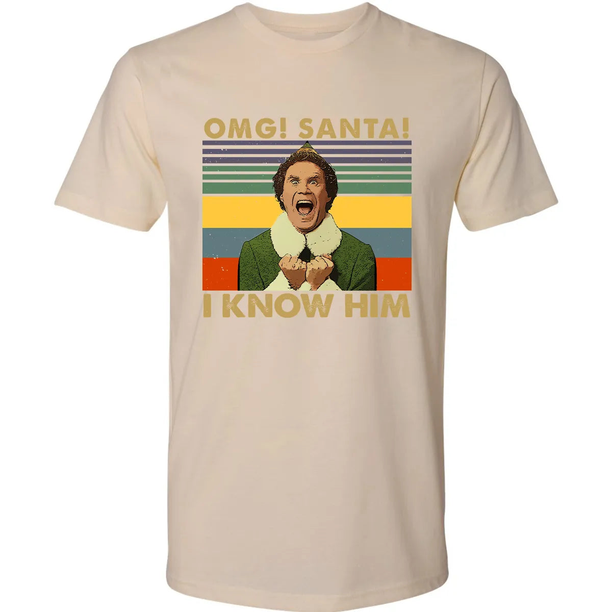 OMG Santa I Know Him Premium Unisex T-shirt