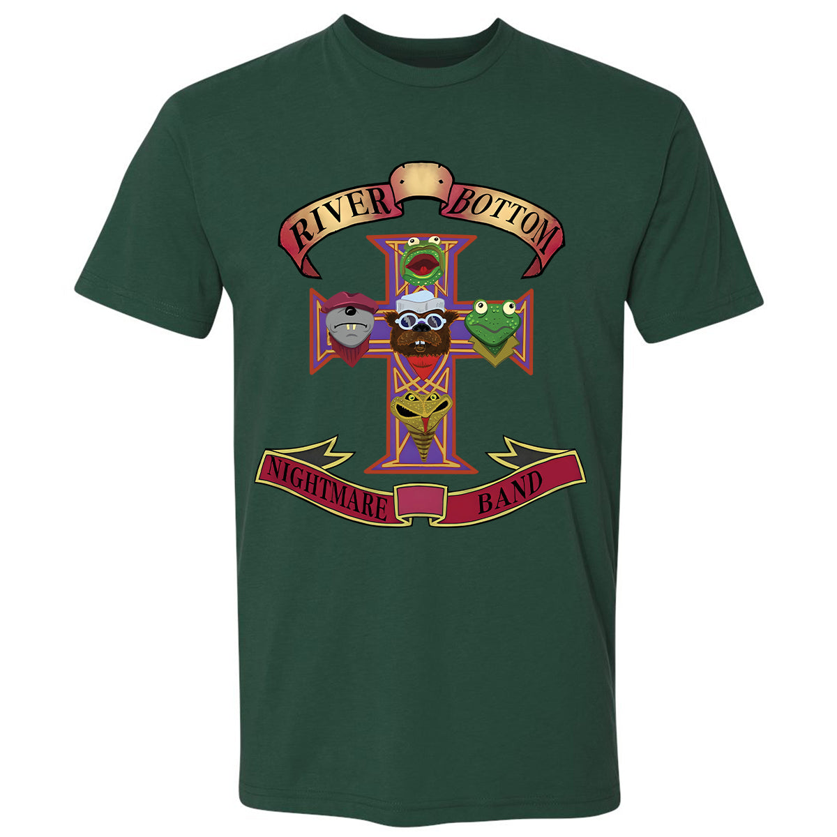 Premium Unisex T-shirt - Black - THANGFIXED (Copy) - Forest Green - 13