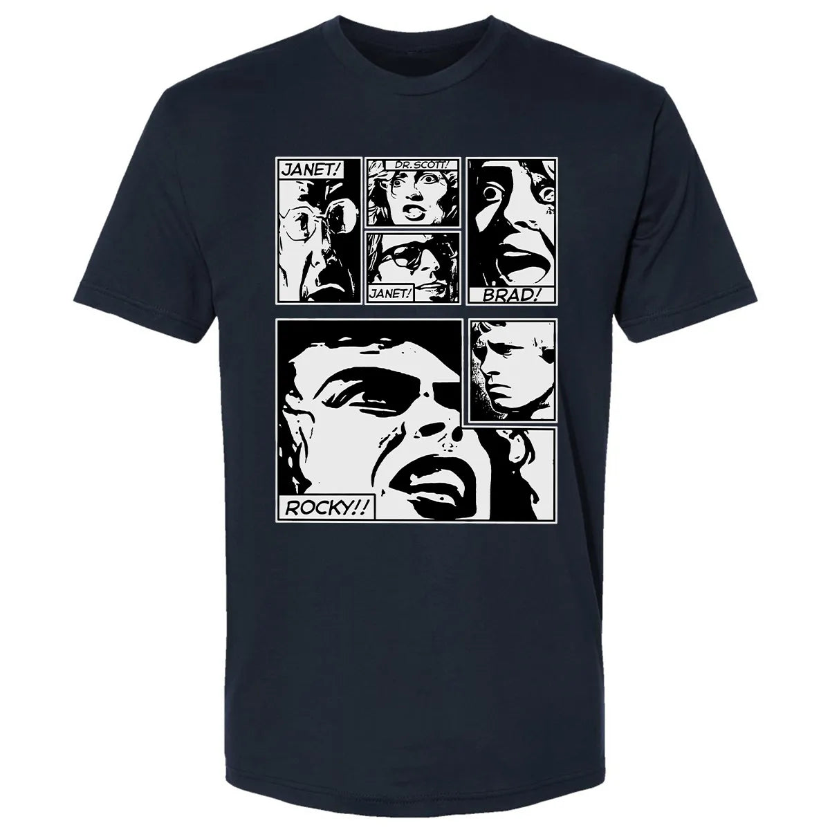 Janet! Brad! Rocky! Premium Unisex T-shirt