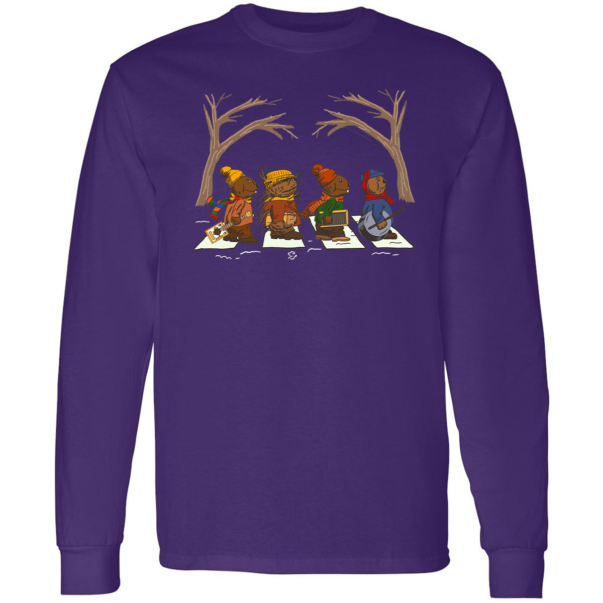 Long Sleeve T-Shirt - 9JSES1YR - Purple - 13