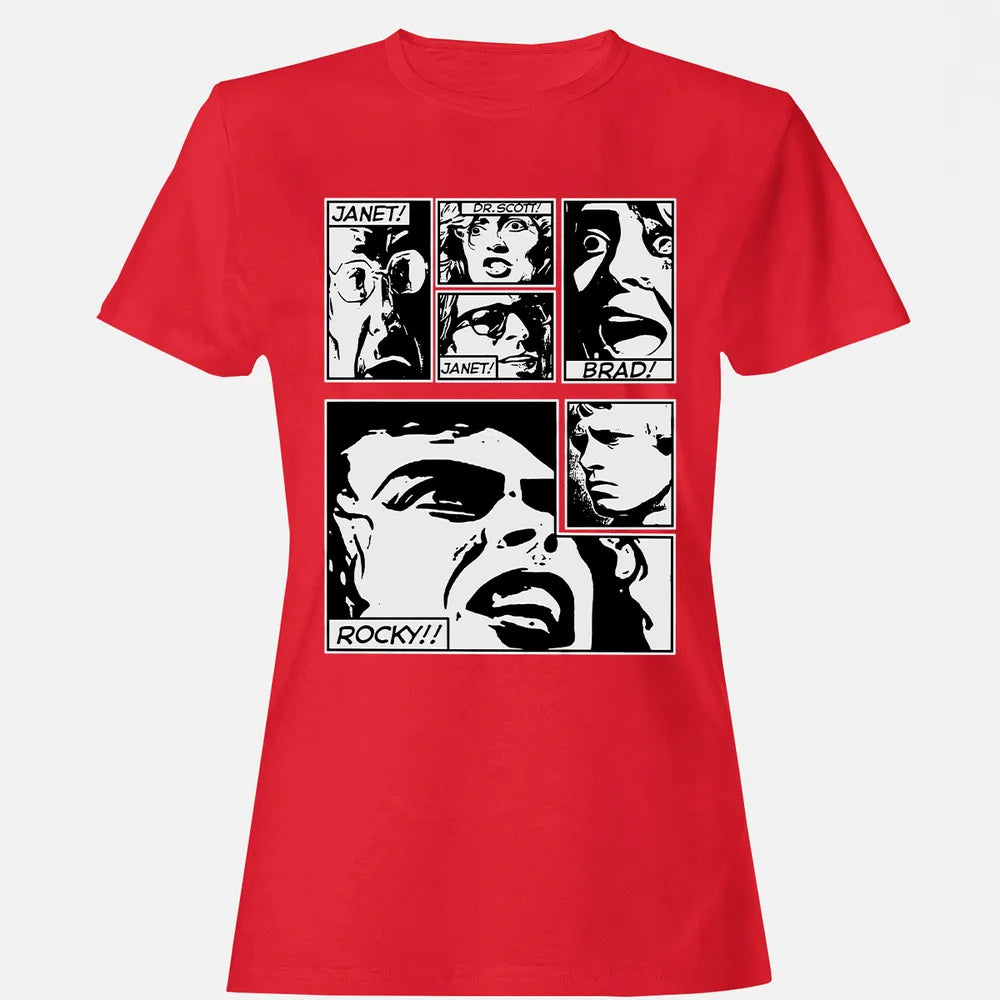 Janet! Brad! Rocky! Women's T-shirt