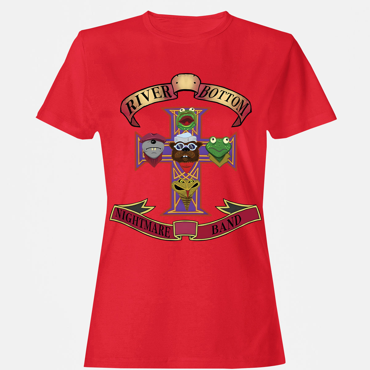 Women's T-shirt - Black - THANGFIXED (Copy) - Red - 13