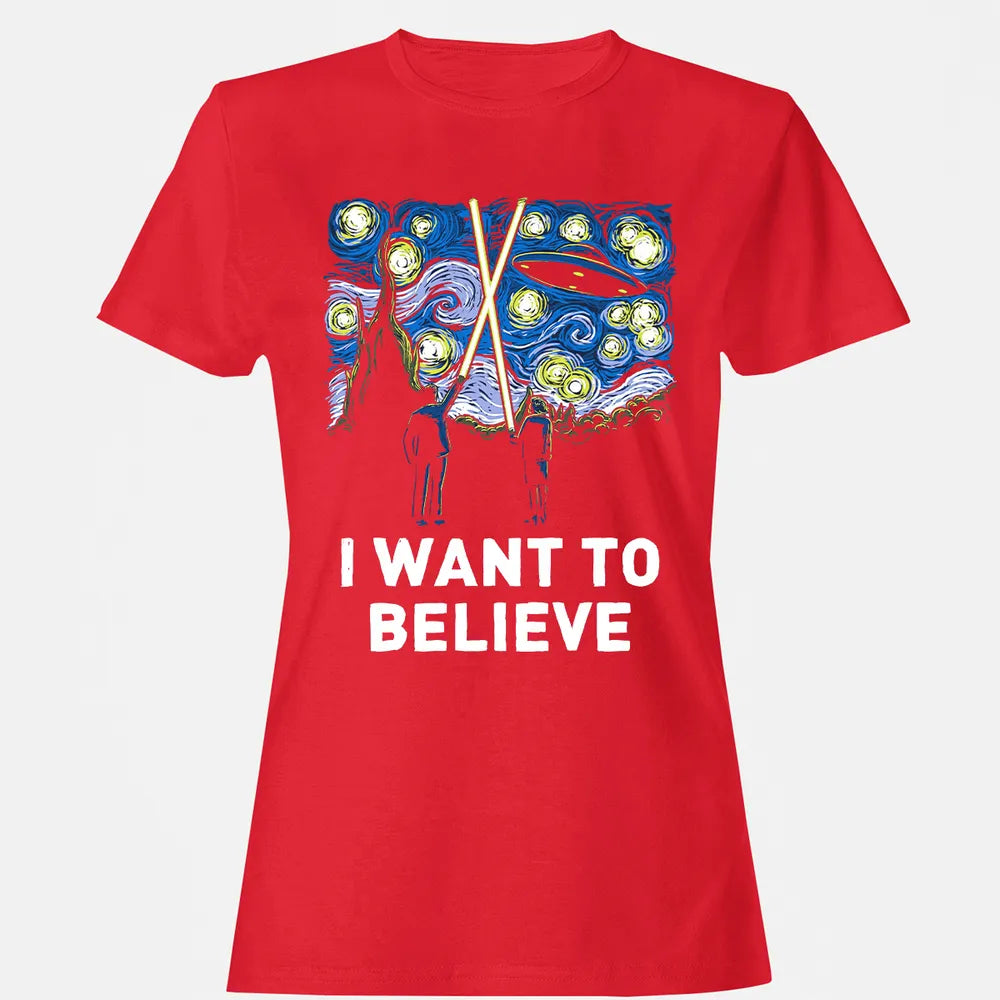 I Want To Believe Women's T-shirt