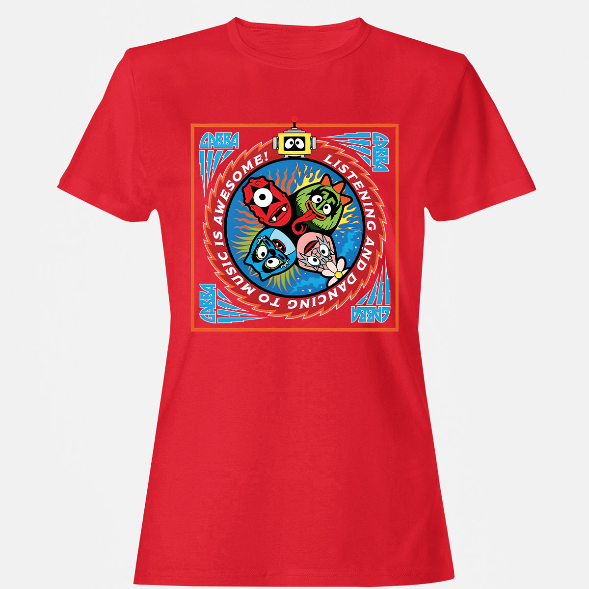 Listening and Dancing Yo Gabba Gabba! - Red - 13